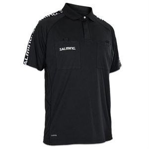 Salming dommer polo - dommer t-shirt - Sort