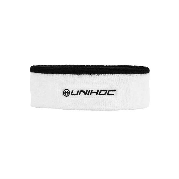 Pandebånd - Unihoc Sweat Headband - Bredt pande hårbånd