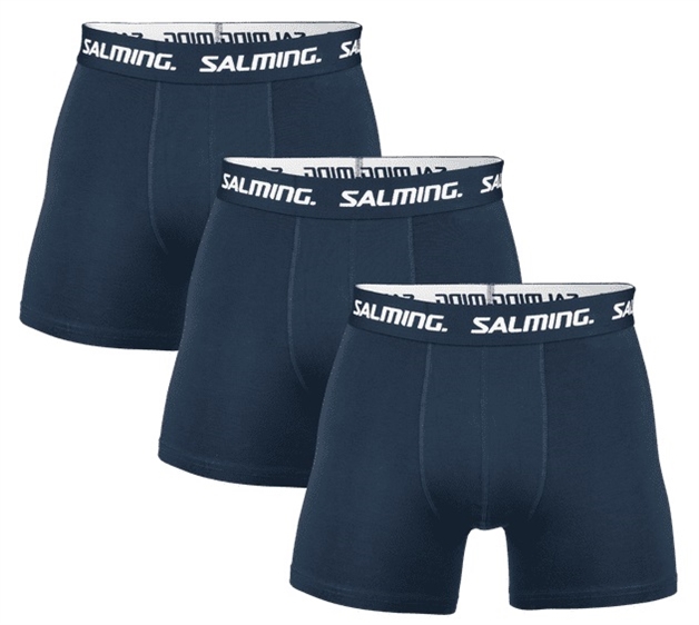 3 par Bokser shorts - Salming Cotton navy - M-XL