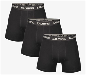 3 par Bokser shorts - Salming Cotton sort - M-XL