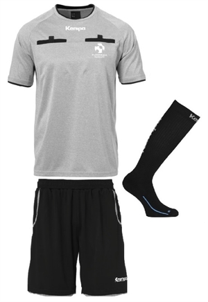 Dommersæt - Kempa dommertøj - Grå