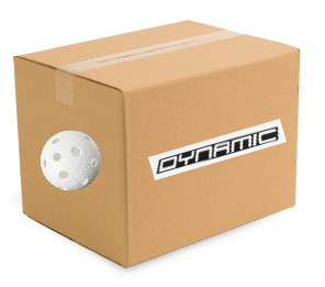 600 stk. hvide floorball bolde - Dynamic ball, IFF godkendt