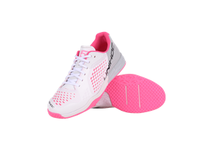 Str. 36-40,5 - U5 Pro LOWCUT Lady - Indendørs Unihoc sko - Hvid/Pink