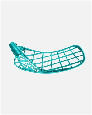 Floorball blad - Zone Hyper Teal stavblad - Tilbud