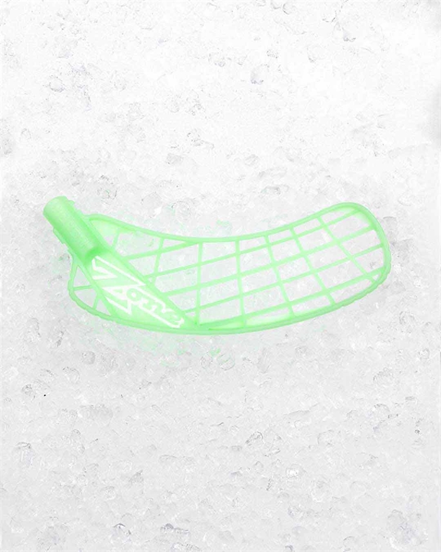 Floorball blad - Zone Hyper Ice green stavblad - Tilbud
