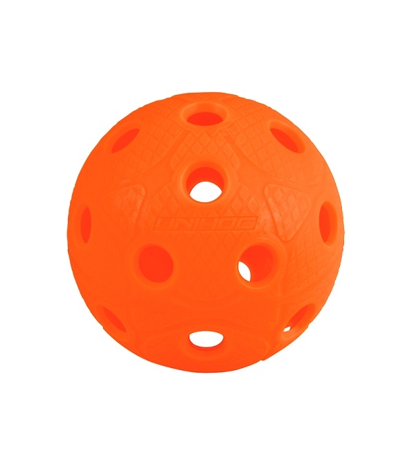 (Orange) Floorball bold - Unihoc Dynamic ball - IFF godkendt kamp floorballbold (1 stk.)