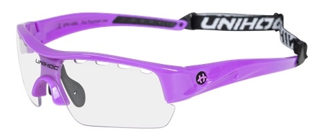 Str. Junior - Sports floorball briller til børn - Unihoc Victory colorsplash floorball briller