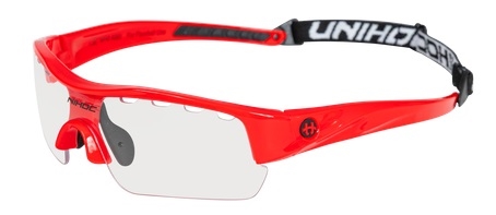 Str. Junior - Sports floorball briller til børn - Unihoc Victory colorsplash floorball briller