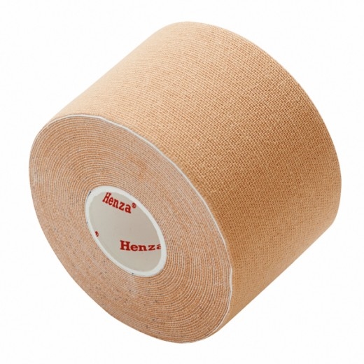 Sportstape - Henza Kinesiologi tape - Beige 5 cm x 5 m.