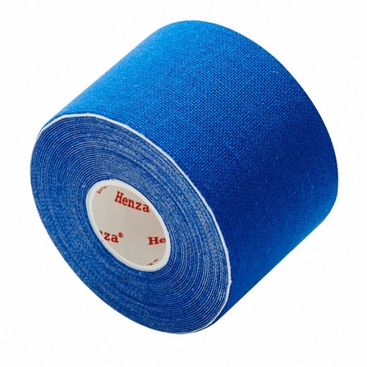 Sportstape - Henza Kinesiologi tape - Kongeblå 5 cm x 5 m.