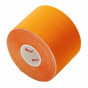 Sportstape - Henza Kinesiologi tape - Orange 5 cm x 5 m.