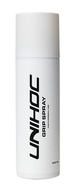 Grip spray - Unihoc sticky floorballstav spray, 200 ml.
