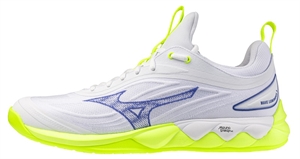 Str. 42 Mizuno Wave Luminous 3 – Floorball sko - Hvid/gul