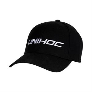 Kasket - Unihoc Classic Snapback - Floorball cap i sort