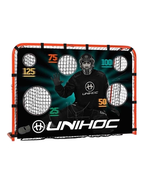 Small 90x120 cm. - Unihoc Ball Buster - Skud trænings mål forhæng