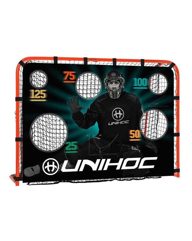 Large 115x160 cm. - Unihoc Ball Buster Large - Skudtrænings mål forhæng 