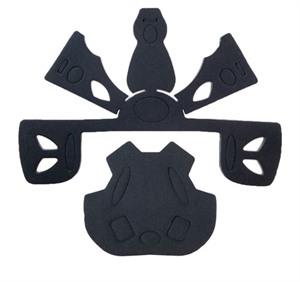 Målmands hjelm polstring - Promask AirTexCore FB - floorball hjelm interiør