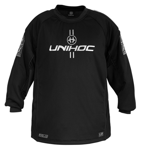 Målmandstrøje - Unihoc ALPHA EVOLAB - floorball sweater (Str. S-3XL)
