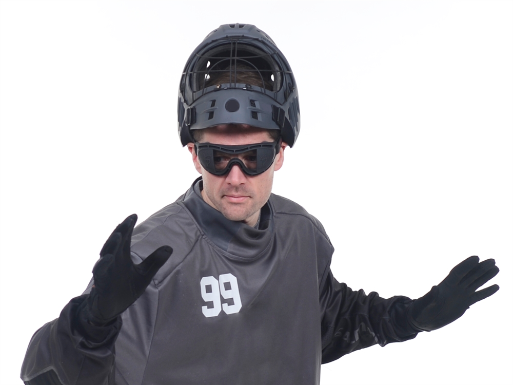 Swivel Vision målmands briller floorball målmand brille