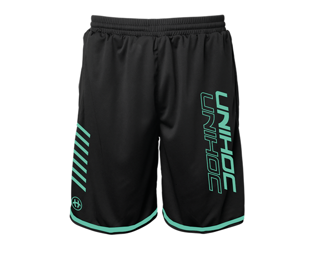 SPILLE SHORTS - Unihoc Vandetta shorts - del af spillesæt, Tyrkis