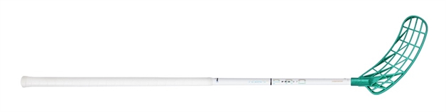 Senior 96-104 cm. - Unihoc UNILITE PRO 27 Classic edt.– Hvid/tyrkis Floorballstav