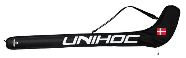 Senior 92-104 cm. - Unihoc STARTER ECO - Floorball stav taske - Inkl Dansk flag