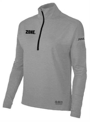 Str. XS-XXL - Langærmet t-shirt - Zone GYMTIME - Langærmet trøje med bryst lynlås