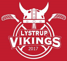 Lystrup Vikings logo - Trykt på floorballtøjet