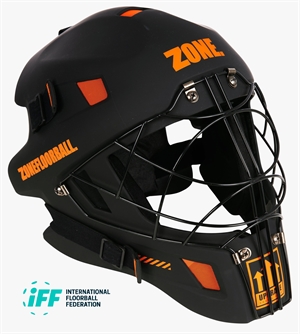 Målmandshjelm - Zone UPGRADE Cat Eye Cage - floorball hjelm