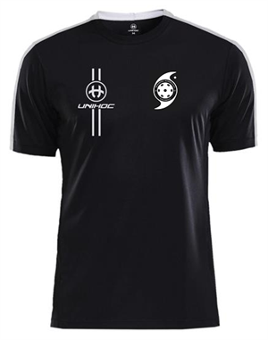 T-shirt (Silkeborg Hurricanes) - Unihoc ARROW - Floorball tshirt med klublogo(str. 120-XXL)