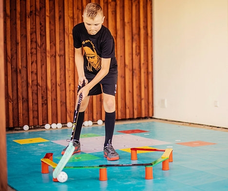 My Floorball Skiller PRO - floorball / hockey boldkontrols system