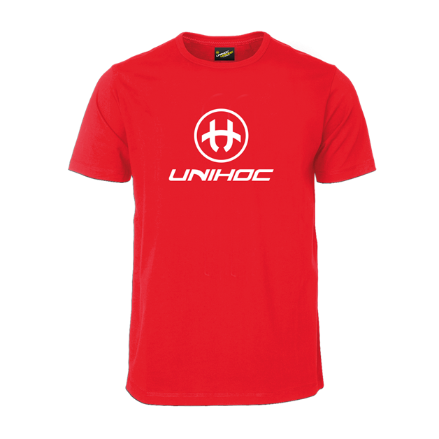 T-shirt - Unihoc Storm - Kortærmet T shirt til floorball (str. 120-XXL)