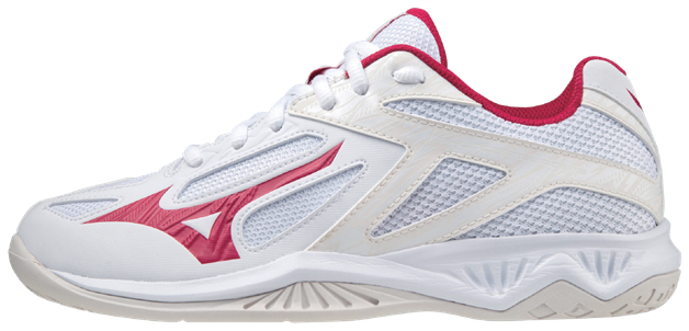 Str. 37-40 Mizuno sko - Mizuno Thunder Blade 3 - Hvid/Rød