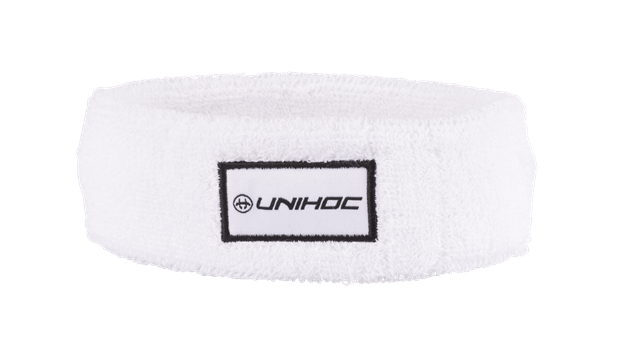 Pandebånd - Unihoc Terry Headband - Bredt pande hårbånd