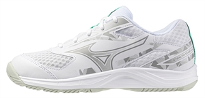 Str. 34,5-36,5 Indendørs sko - Mizuno Stealth Star 3 JR – Hvid/lys grøn
