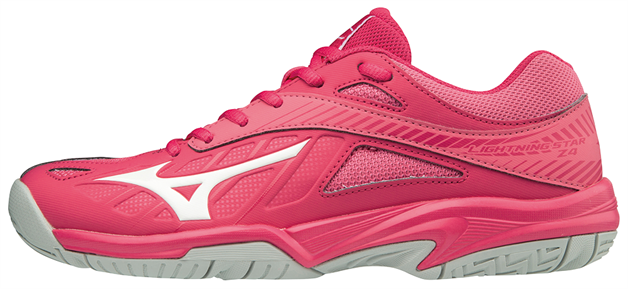 Str. 34-35 Mizuno børnesko - Mizuno Lightning Star Z4 JR - junior pige sko