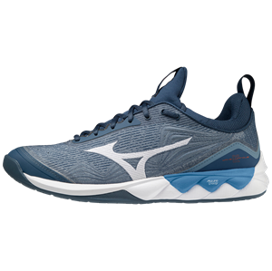 Str. 42-44,5 Mizuno Wave Luminous 2 – Floorball sko - Blå/grå