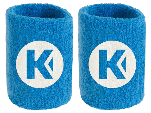 Svedbånd - Kempa wristband - Håndleds bånd i blå, 2 stk.